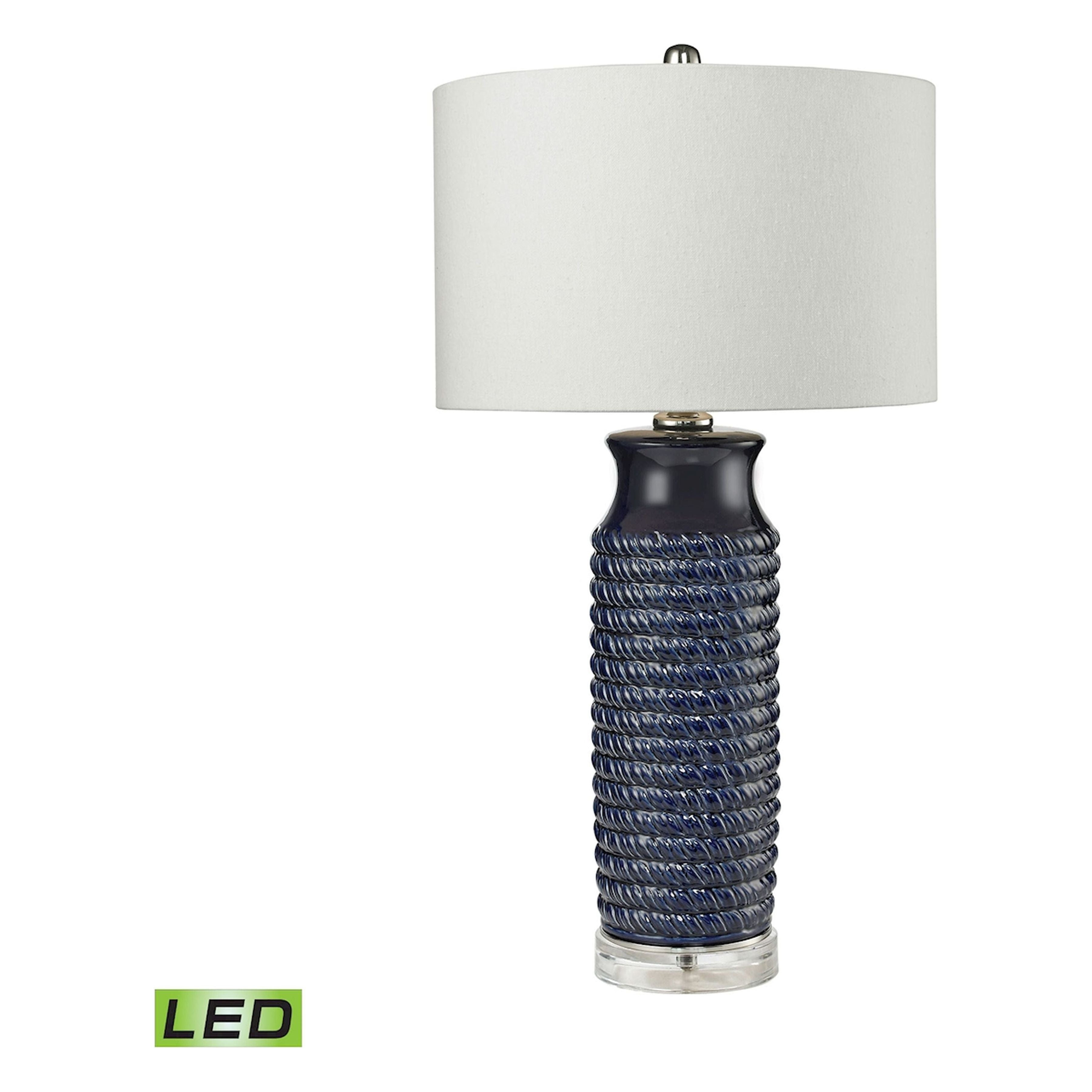 Wrapped Rope 30" High 1-Light Table Lamp