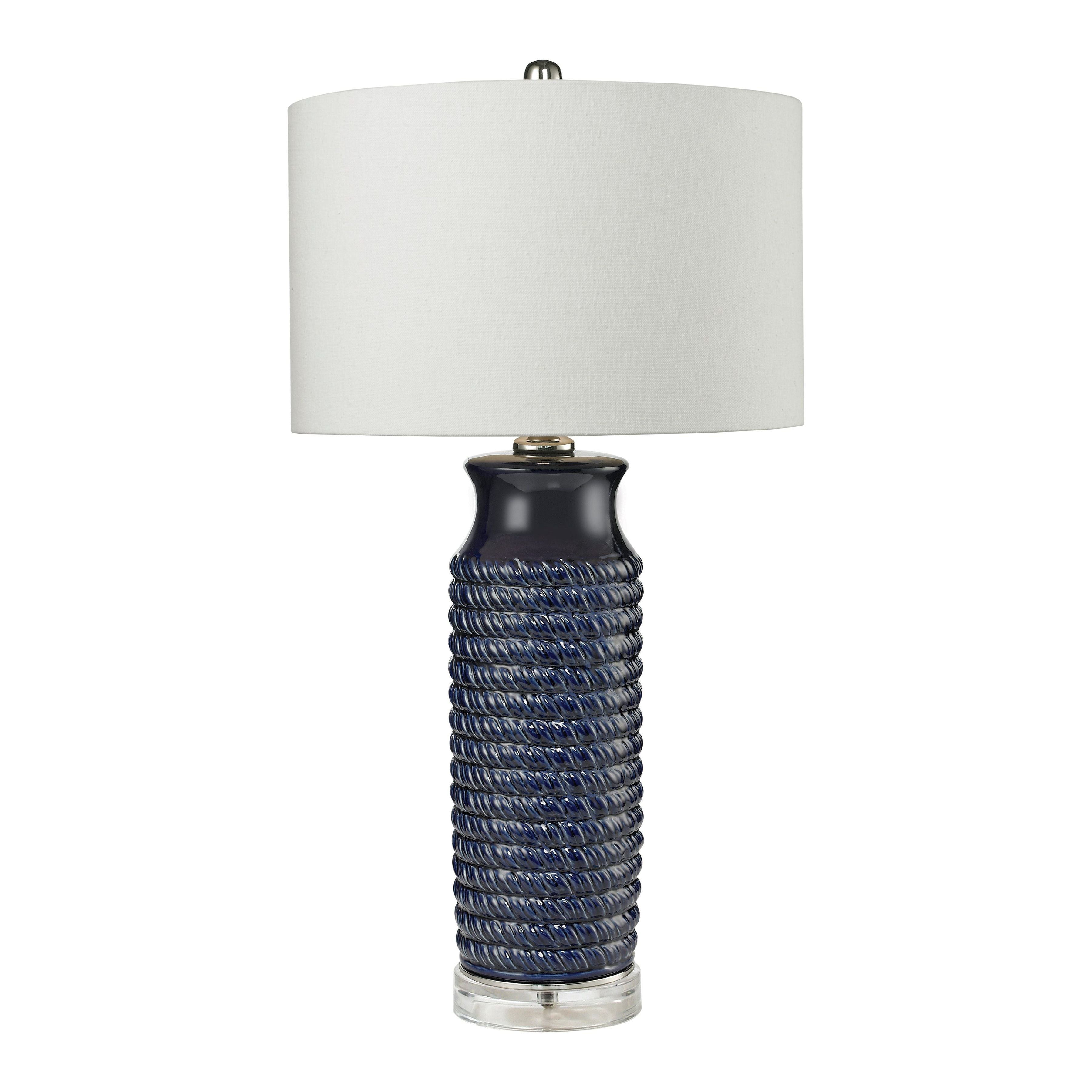 Wrapped Rope 30" High 1-Light Table Lamp