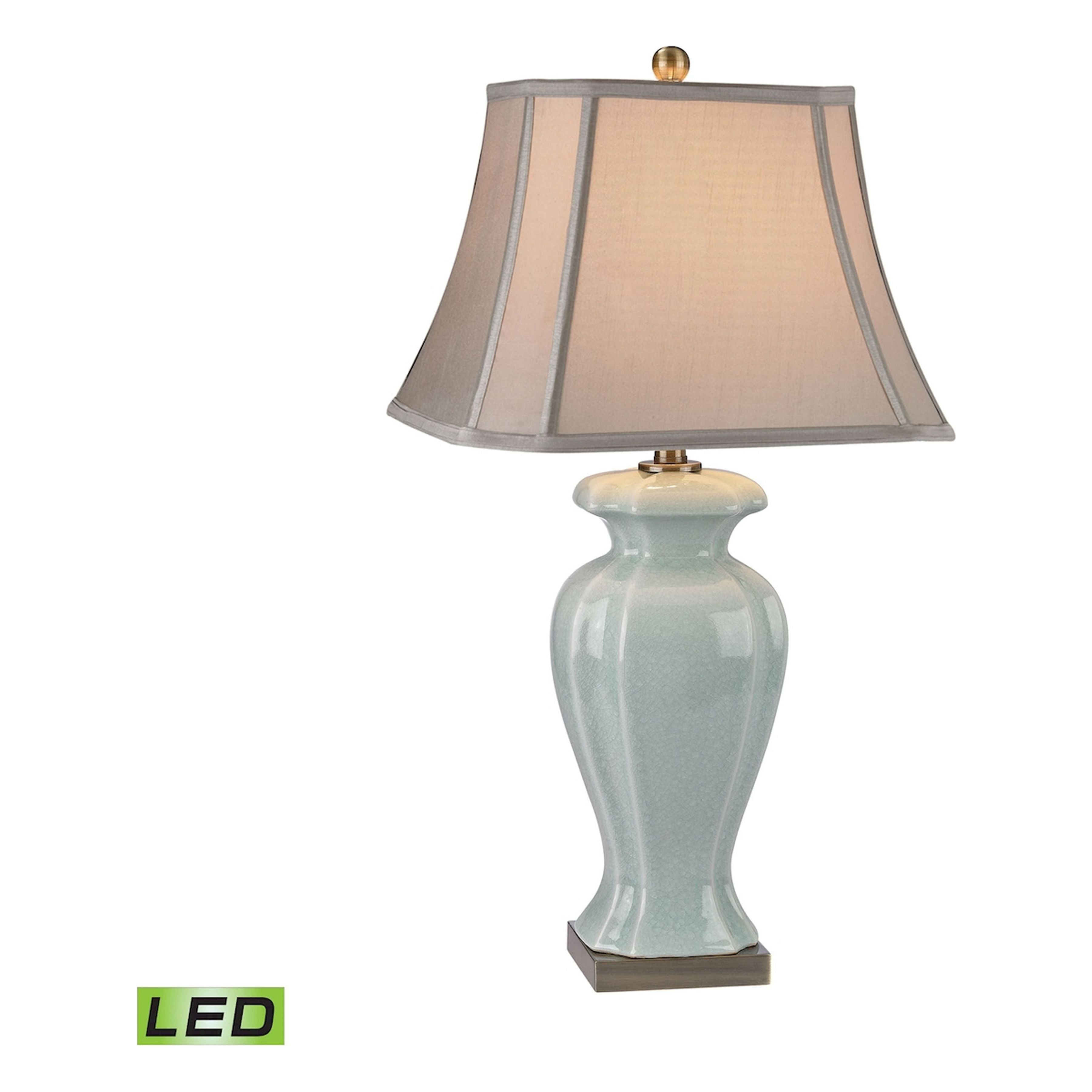 Celadon 29" High 1-Light Table Lamp