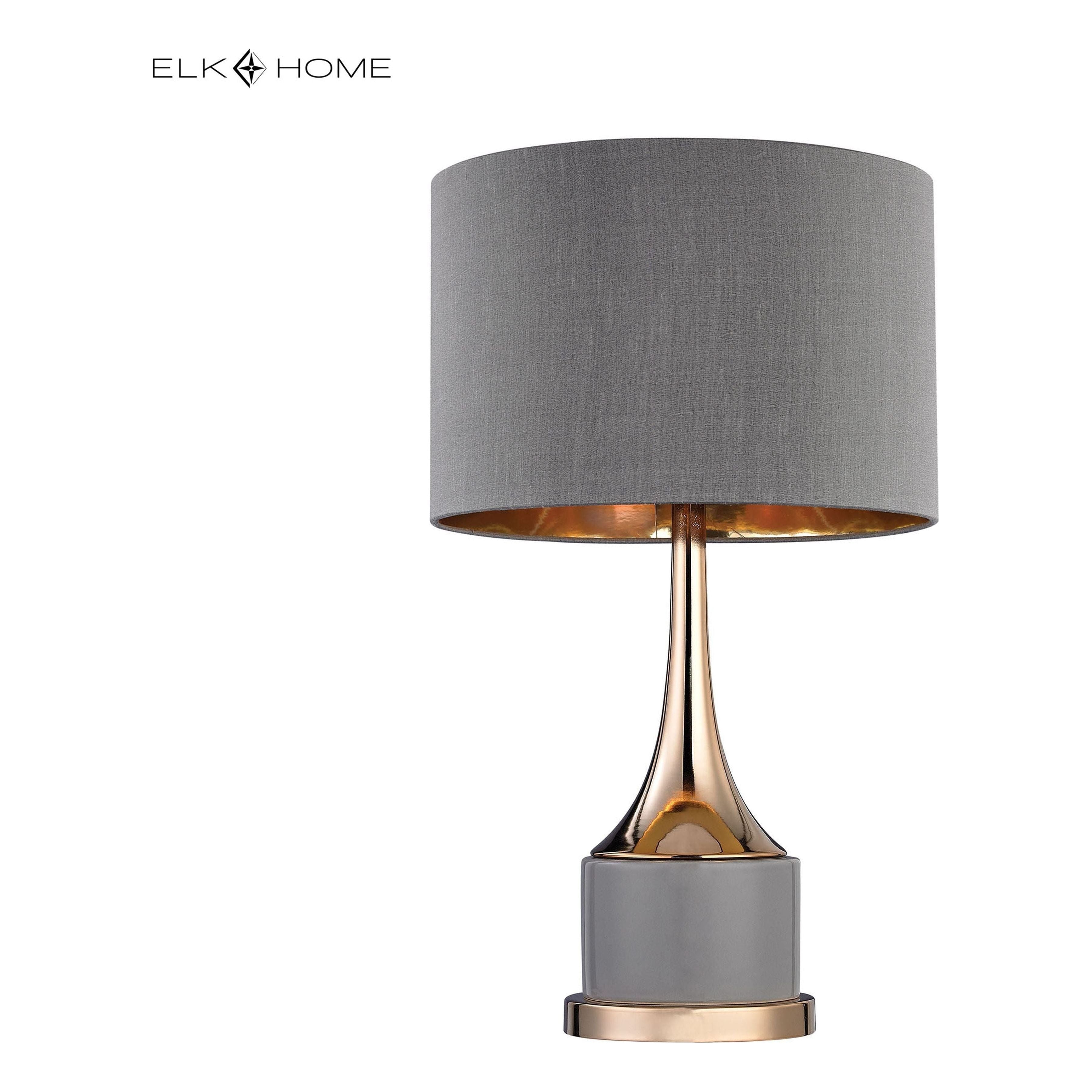 Cone Neck 18.5" High 1-Light Table Lamp