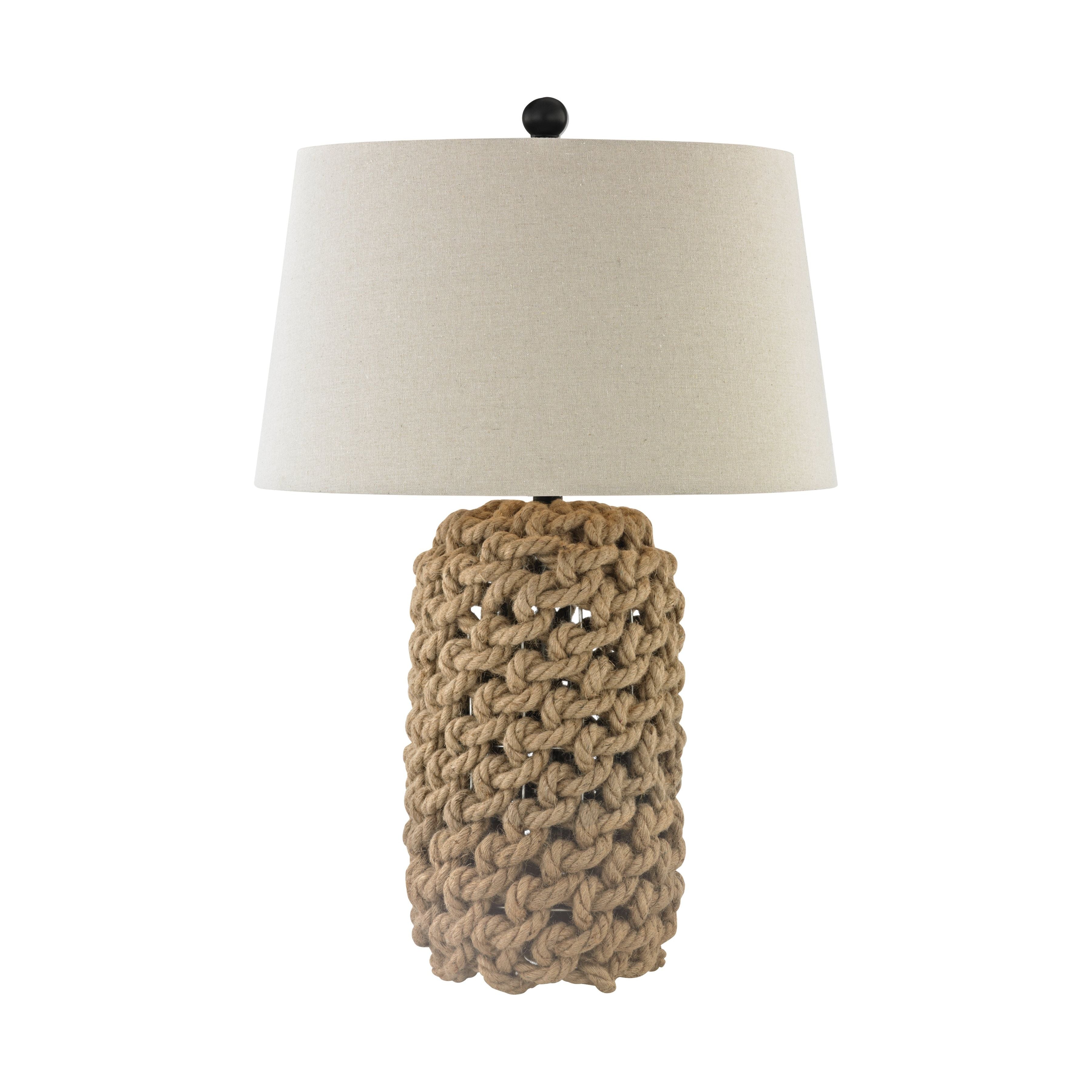 Rope 29.5" High 1-Light Table Lamp