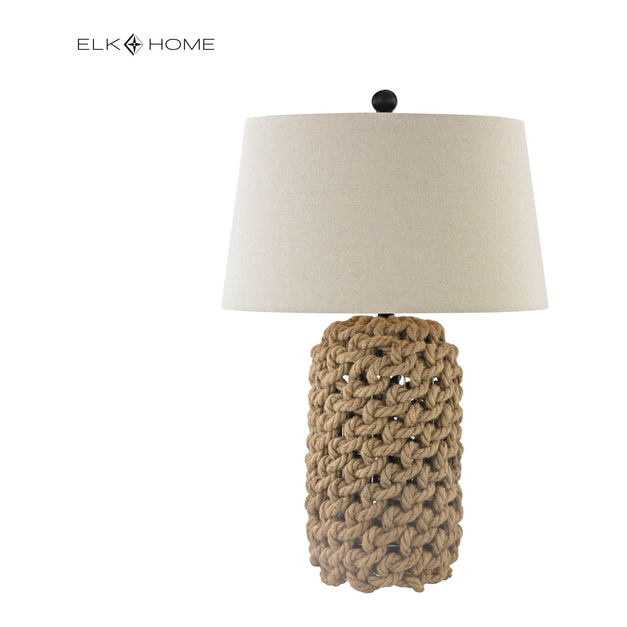 Rope 29.5" High 1-Light Table Lamp