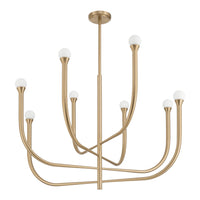 Dahlia 36" 8-Light Chandelier