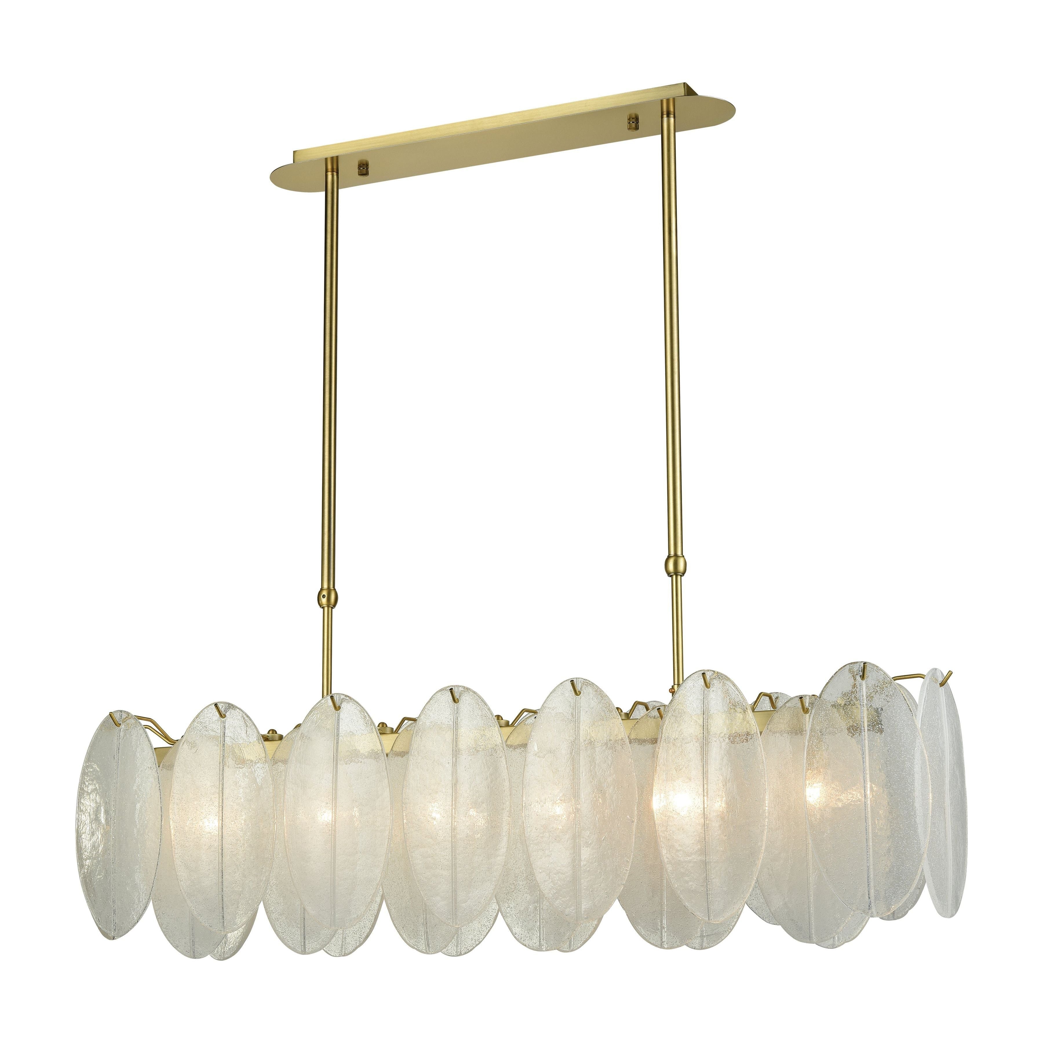 Hush 47" Wide 6-Light Linear Chandelier