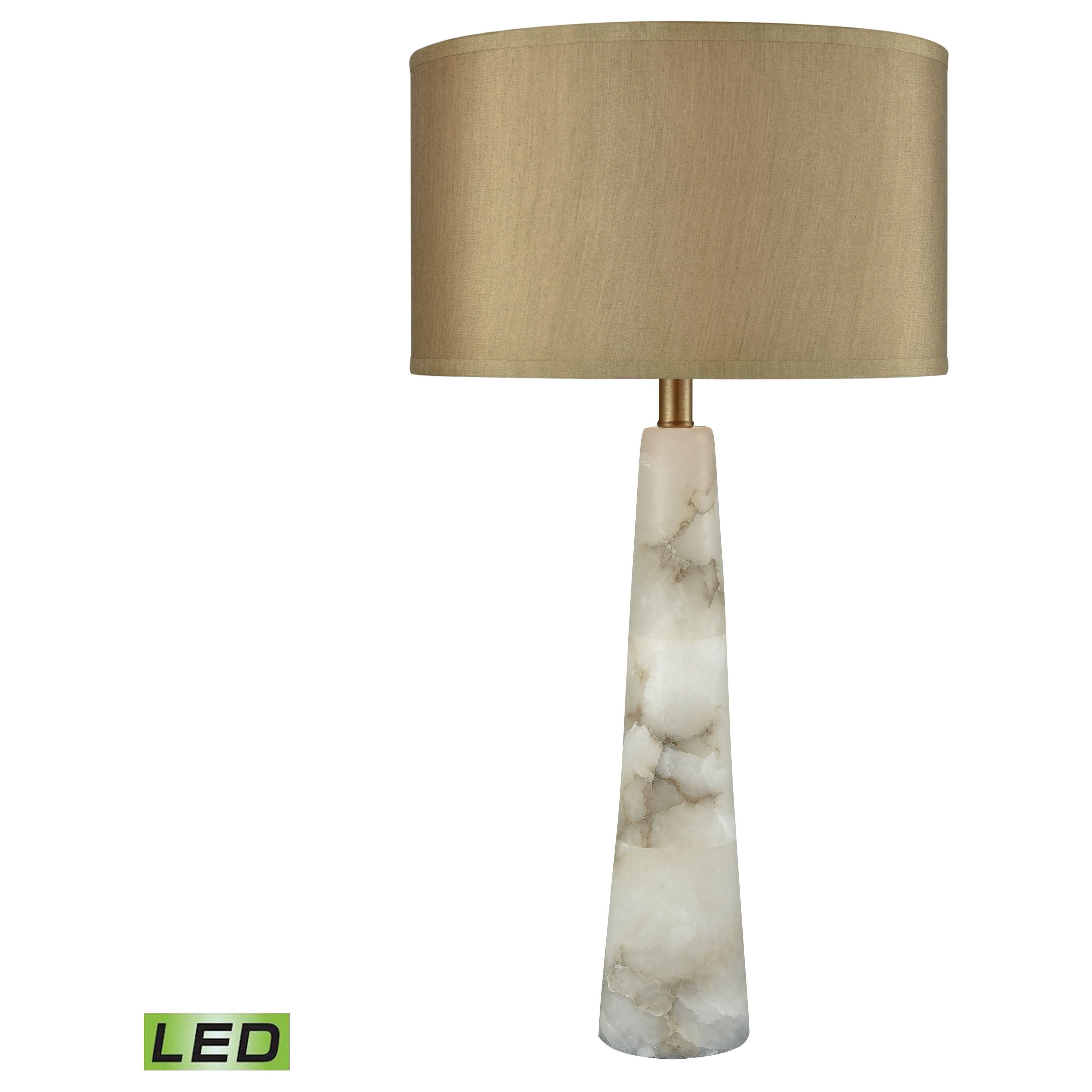 Champagne Float 30" High 1-Light Table Lamp