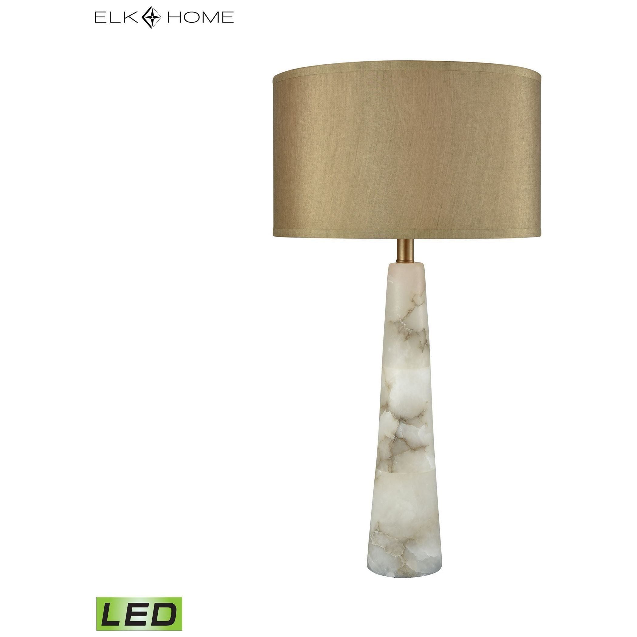 Champagne Float 30" High 1-Light Table Lamp