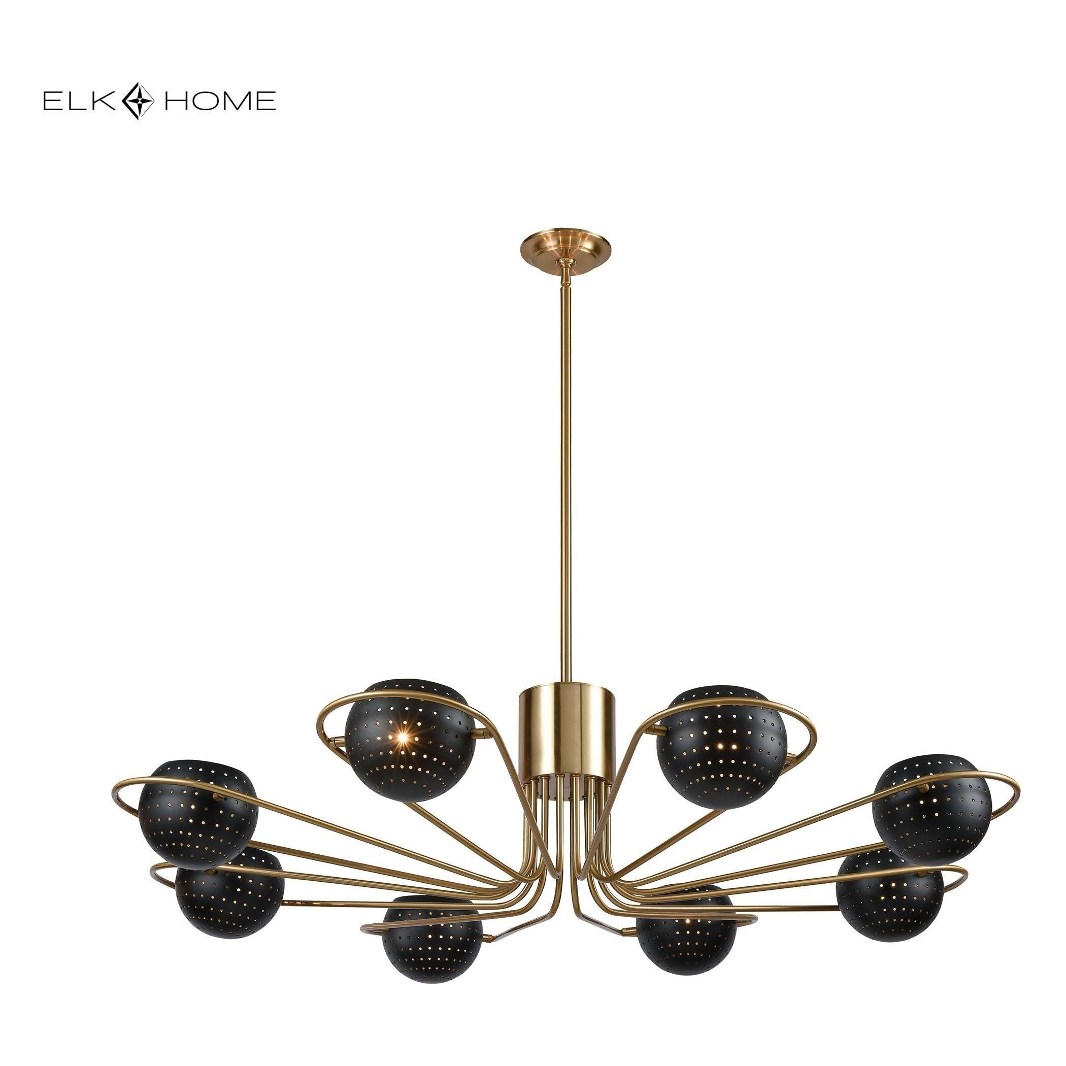 Scarab 47" Wide 8-Light Chandelier