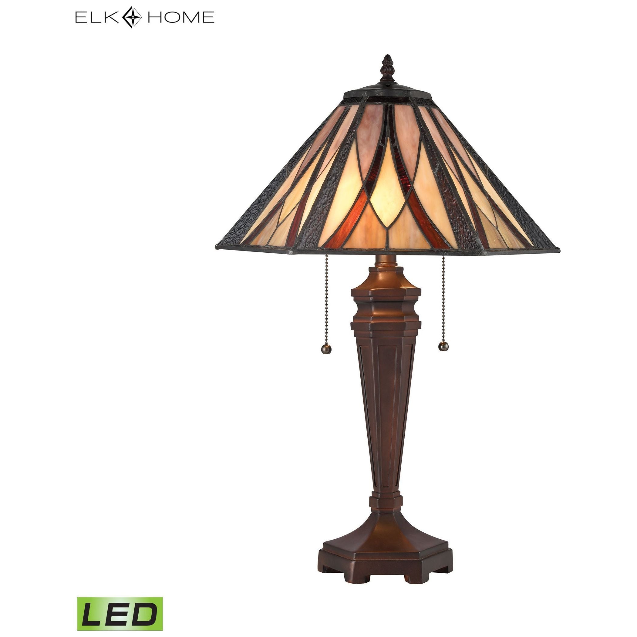 Foursquare 24" High 2-Light Table Lamp