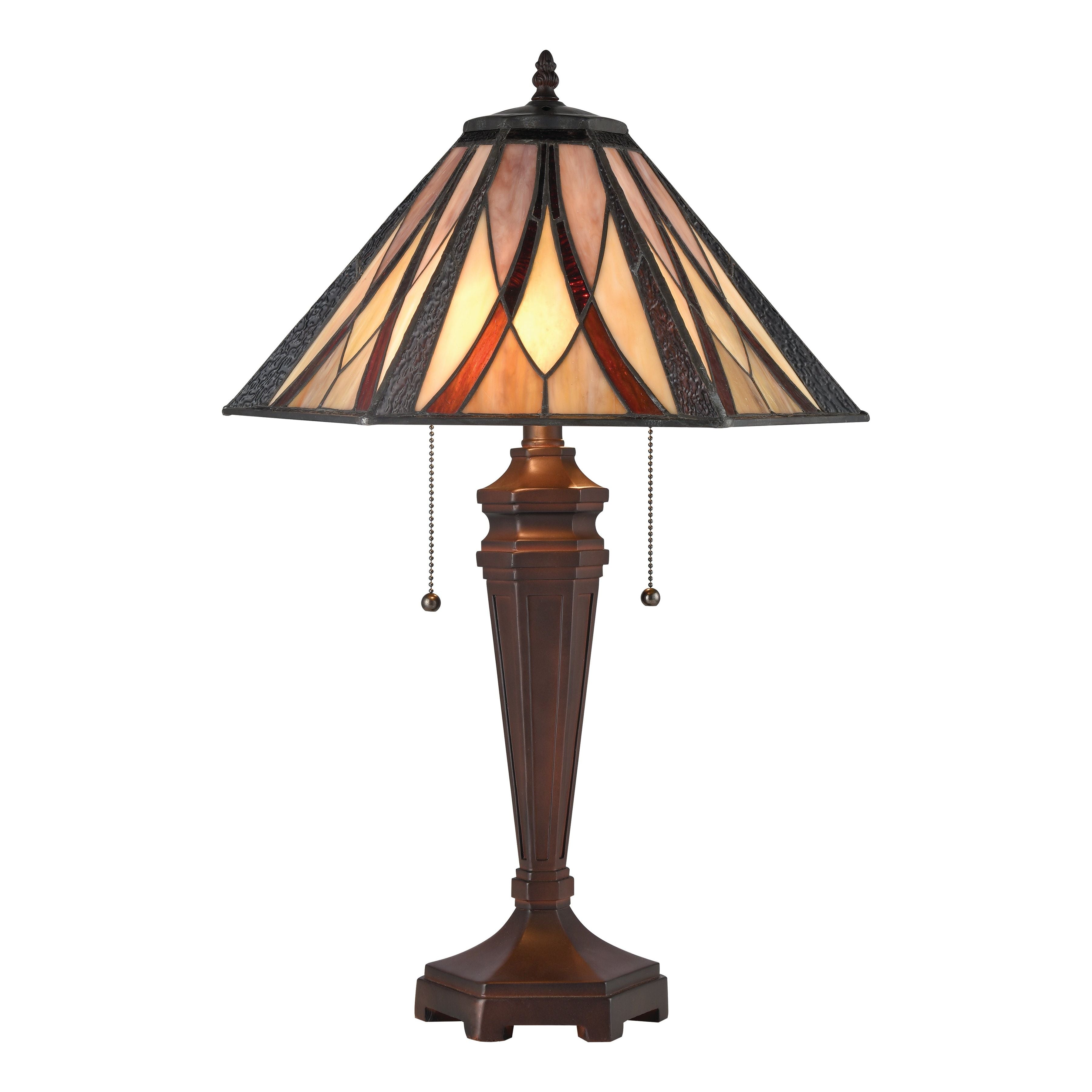 Foursquare 24" High 2-Light Table Lamp