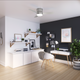 Minimus Low Profile Fan with LED Light 44"