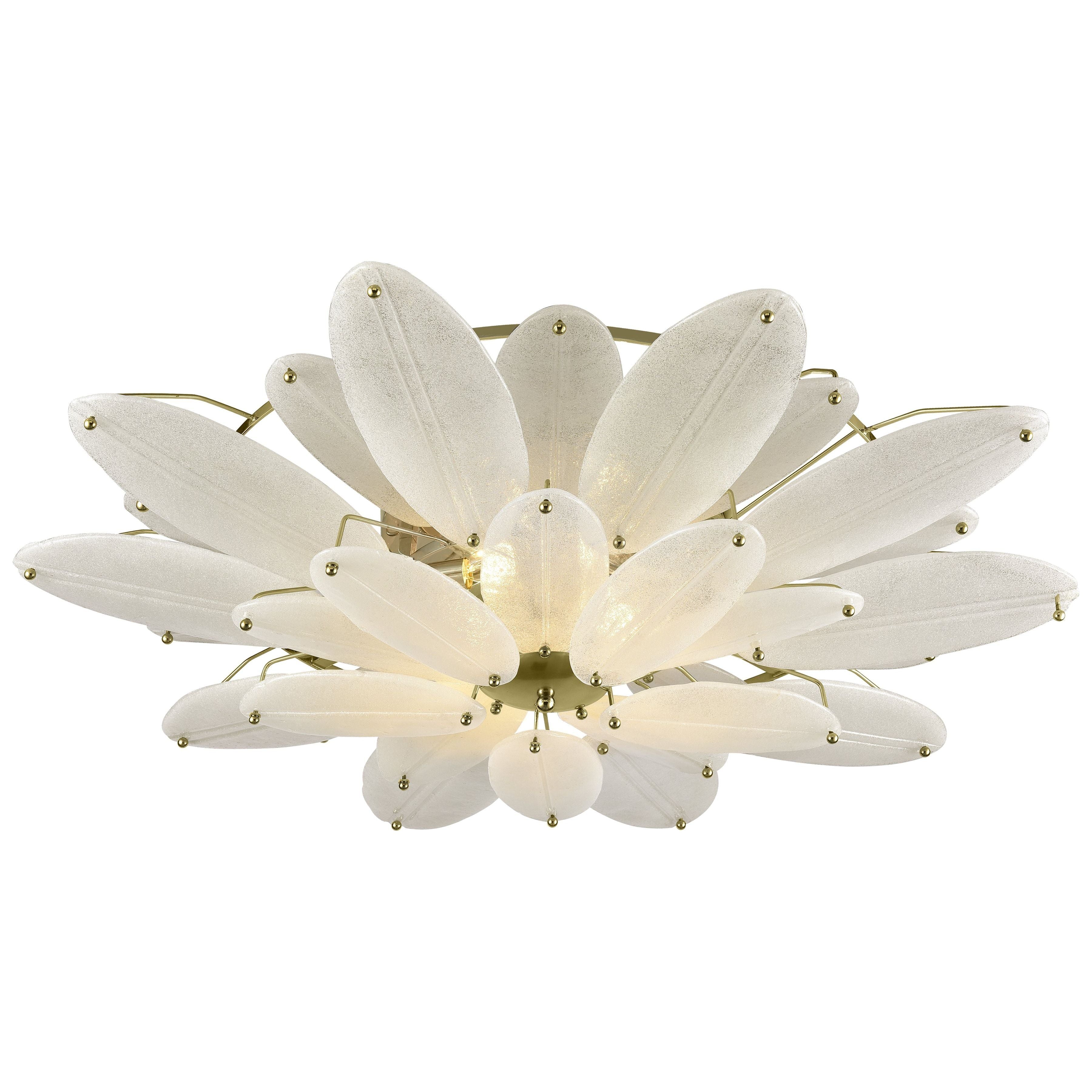 Hush 35.25" Wide 4-Light Flush Mount