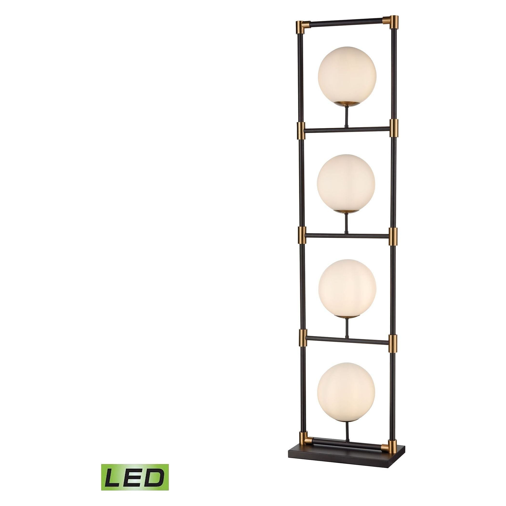 Career Ladder 59" High 4-Light Floor Lamp