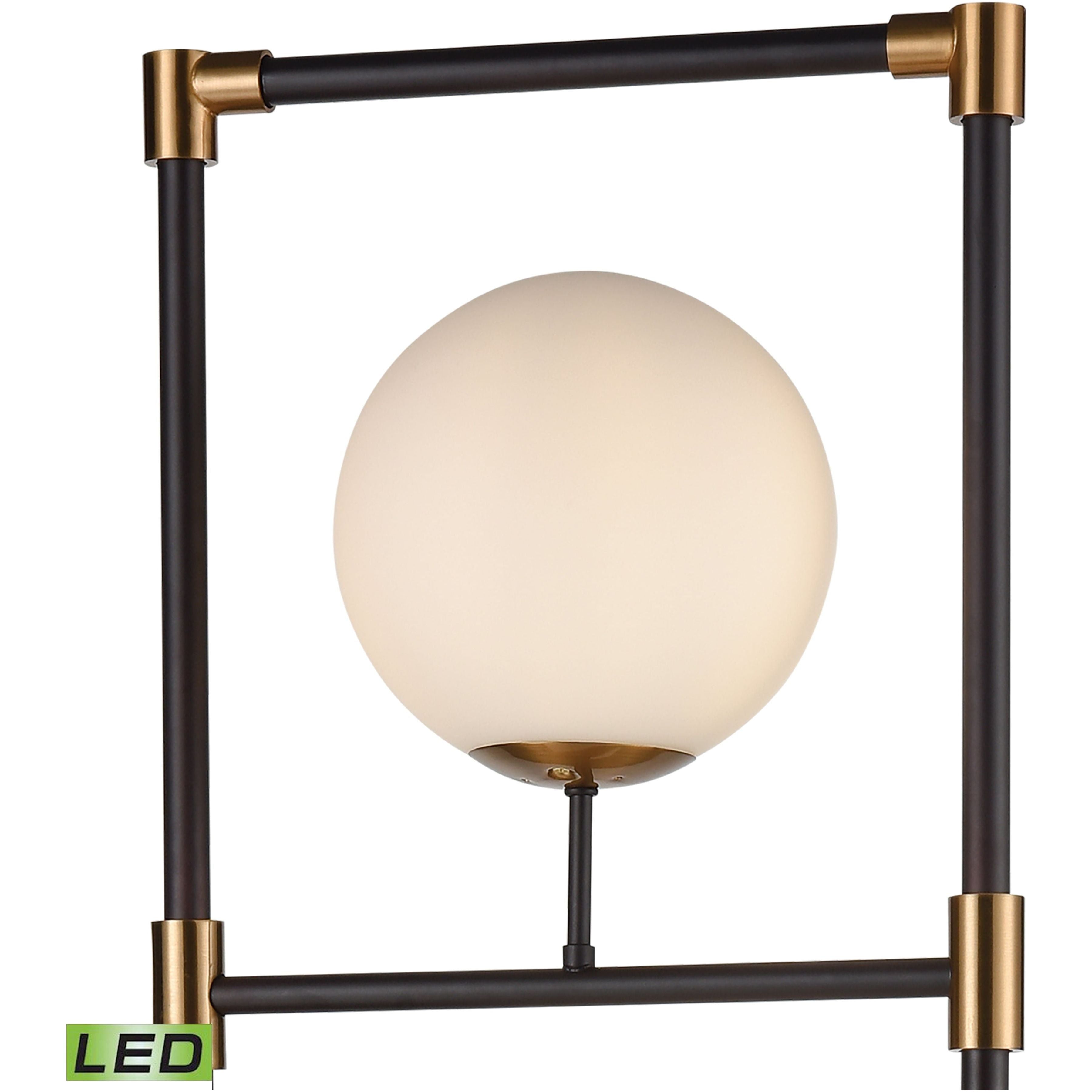 Career Ladder 59" High 4-Light Floor Lamp