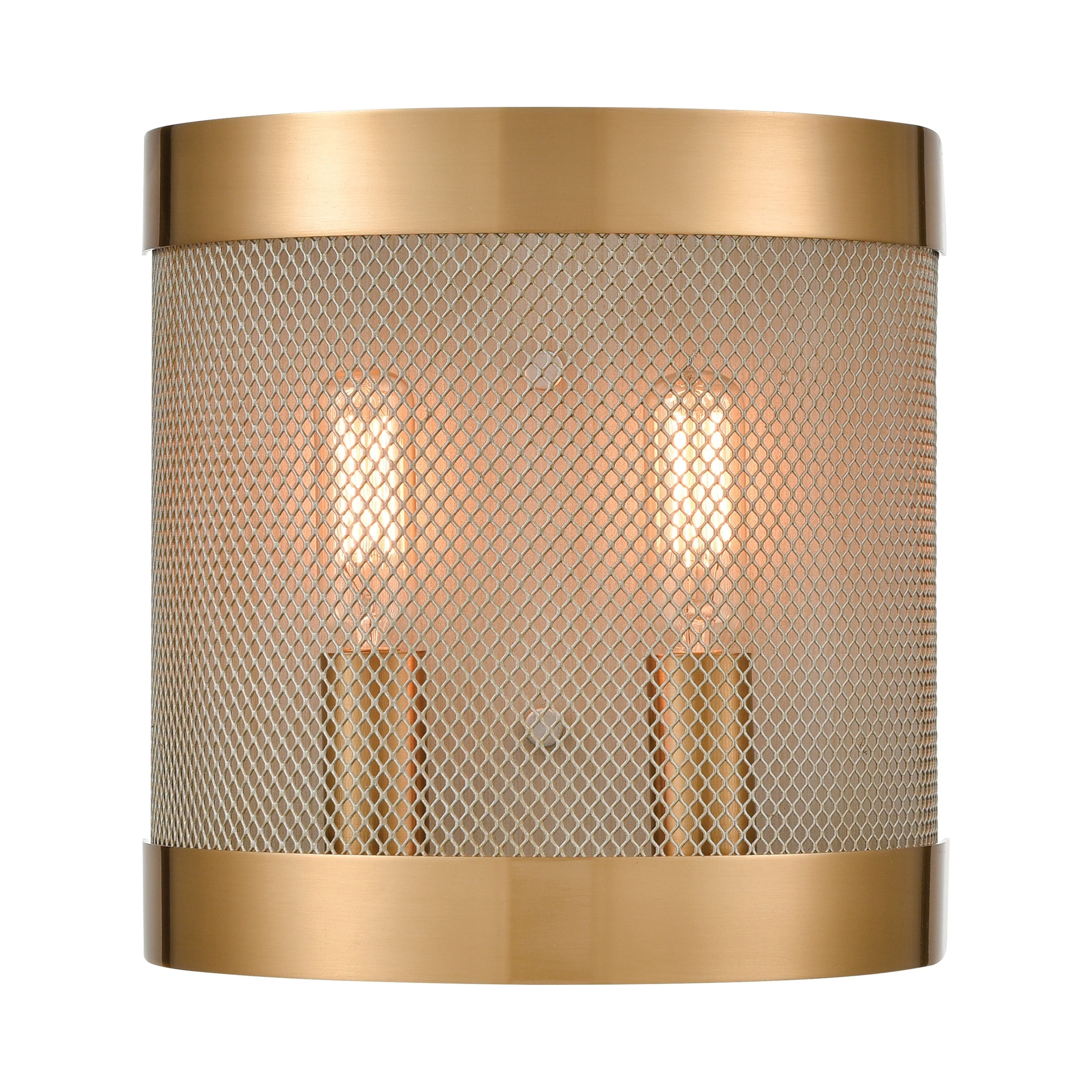 Line in the Sand 8" High 2-Light Sconce