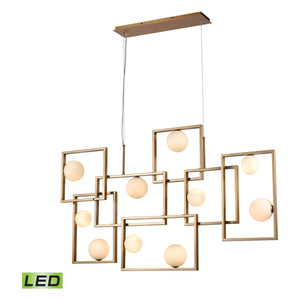 Amazed 51" Wide 7-Light Linear Chandelier