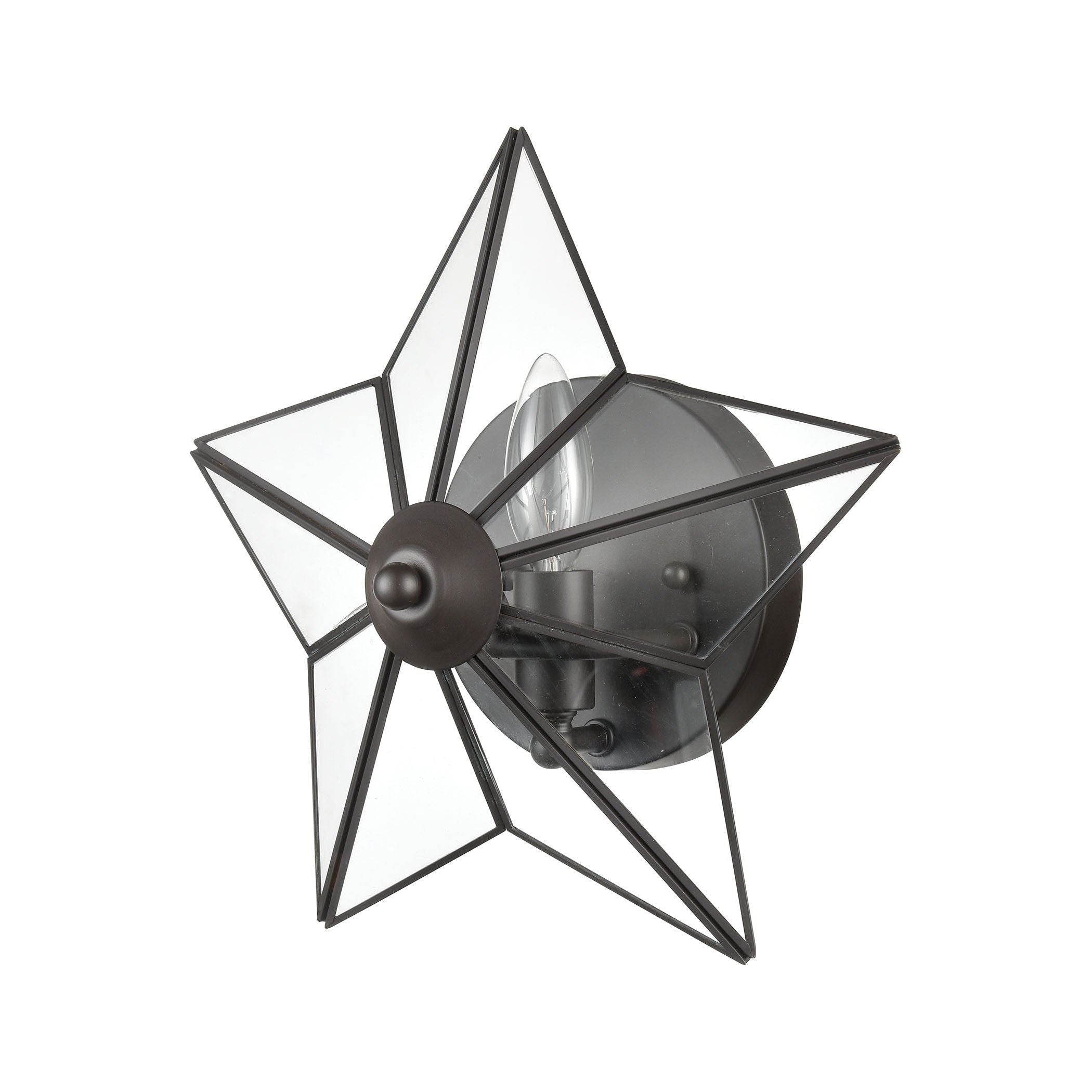 Moravian Star 12" High 1-Light Sconce