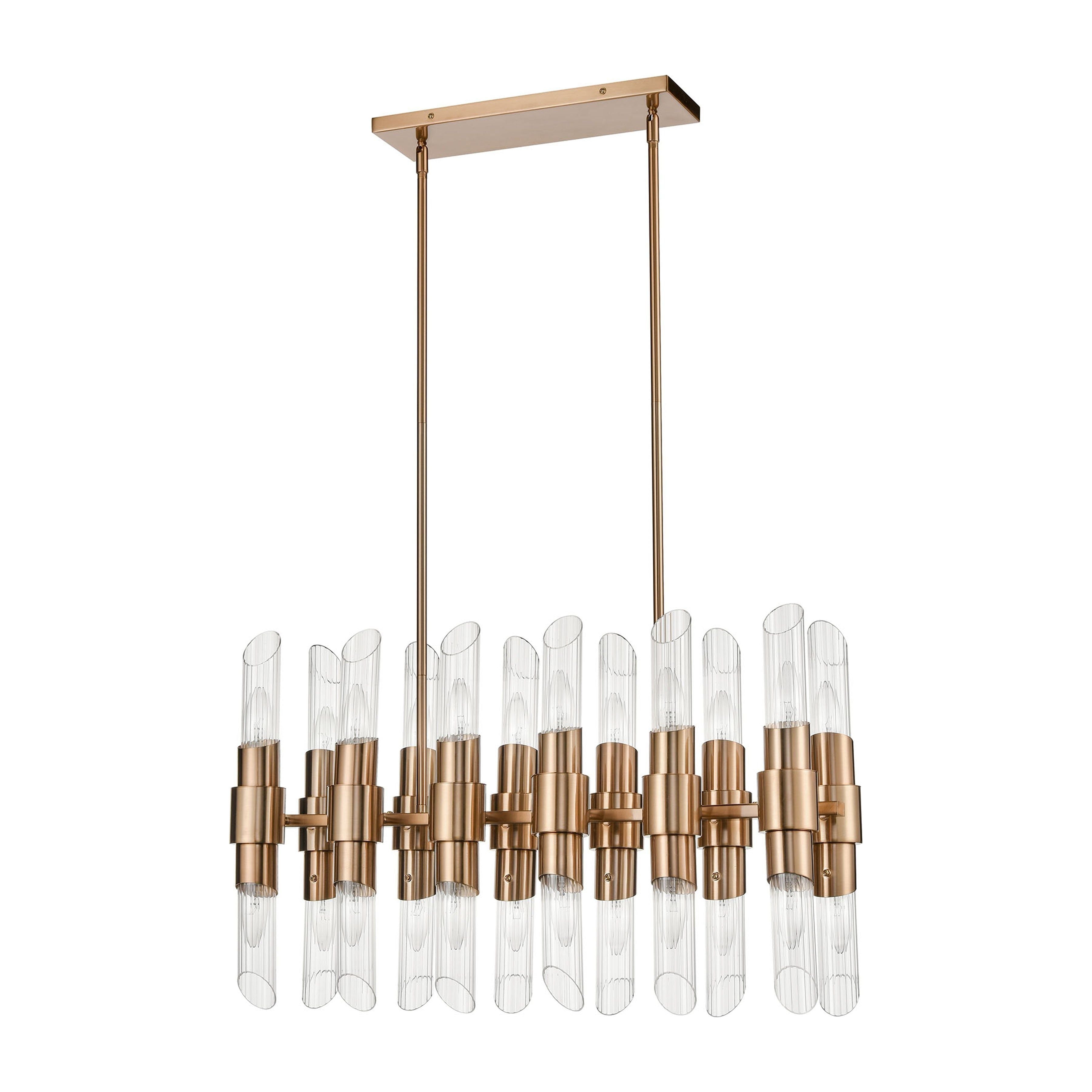 Carisbrooke 28.75" Wide 24-Light Linear Chandelier