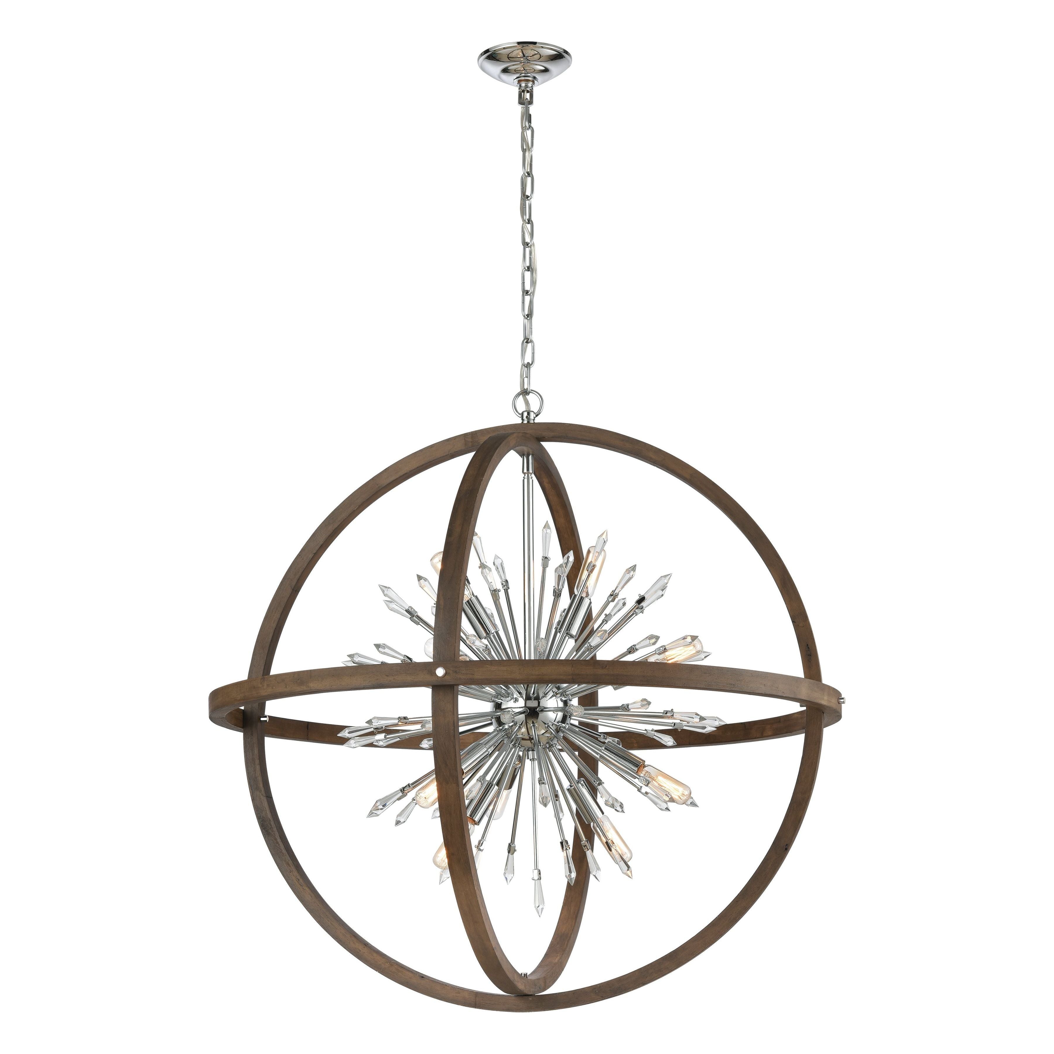 Morning Star 19.5" Wide 6-Light Pendant