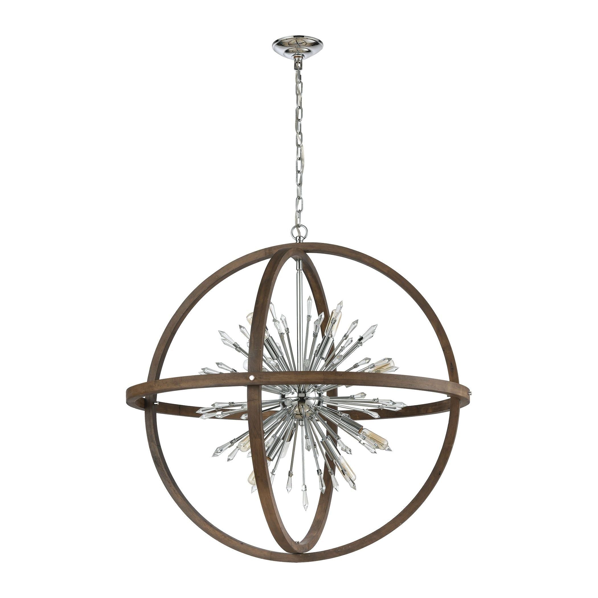 Morning Star 19.5" Wide 6-Light Pendant