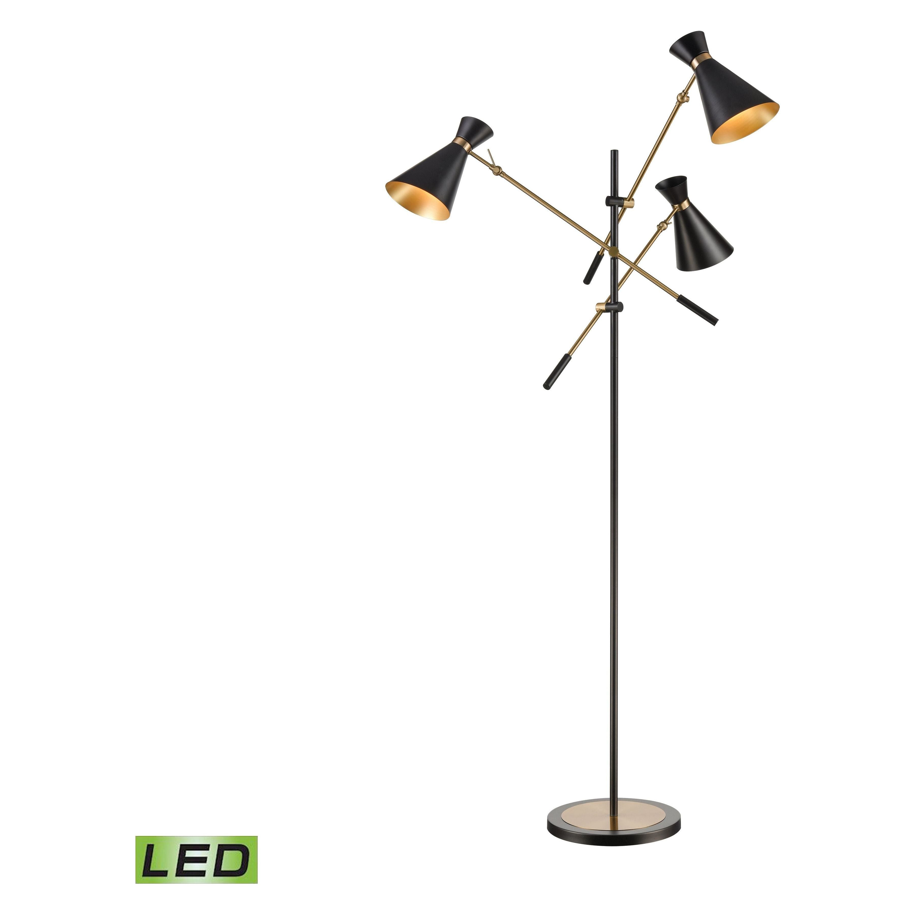 Chiron 73" High 3-Light Floor Lamp