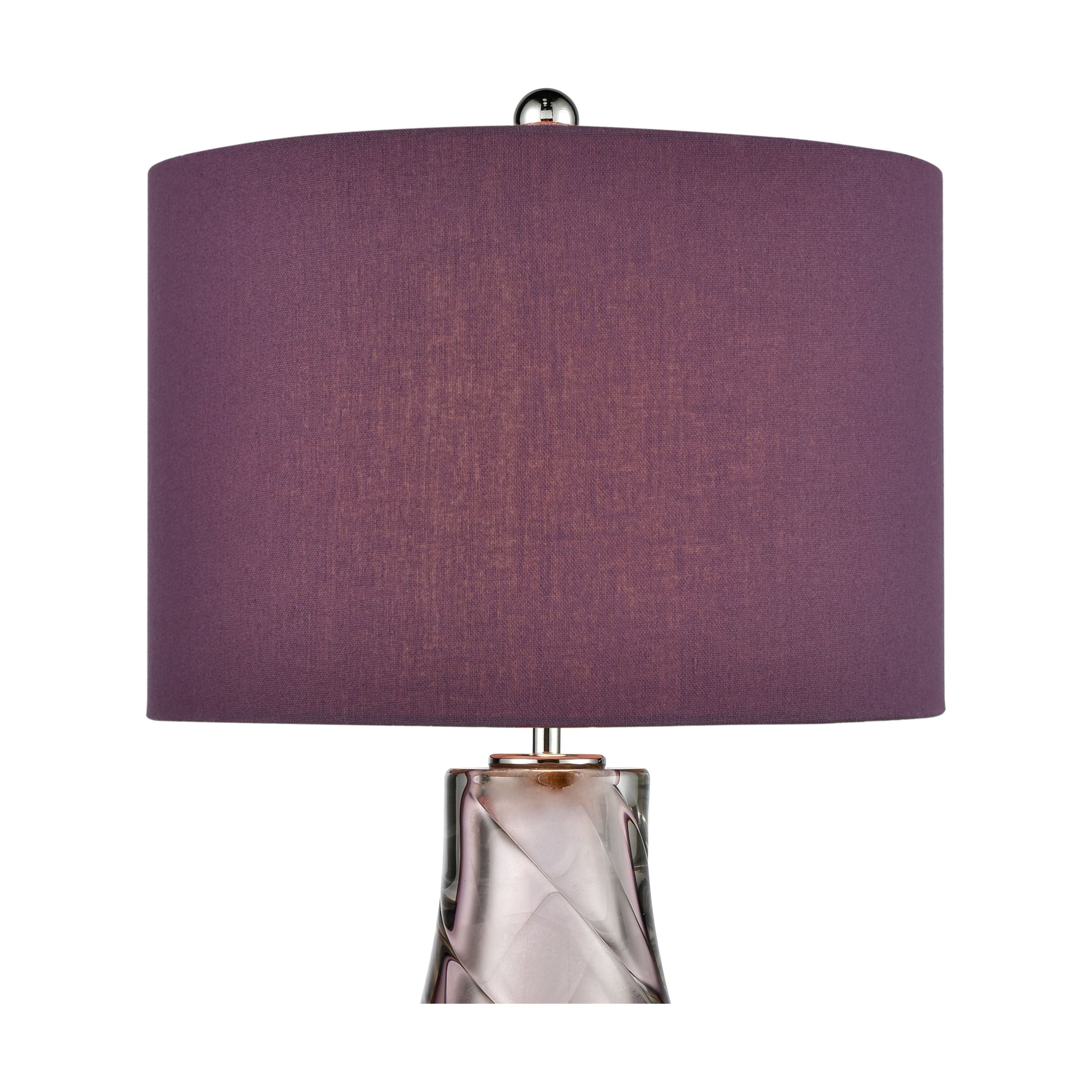 Dusty Rose 22" High 1-Light Table Lamp