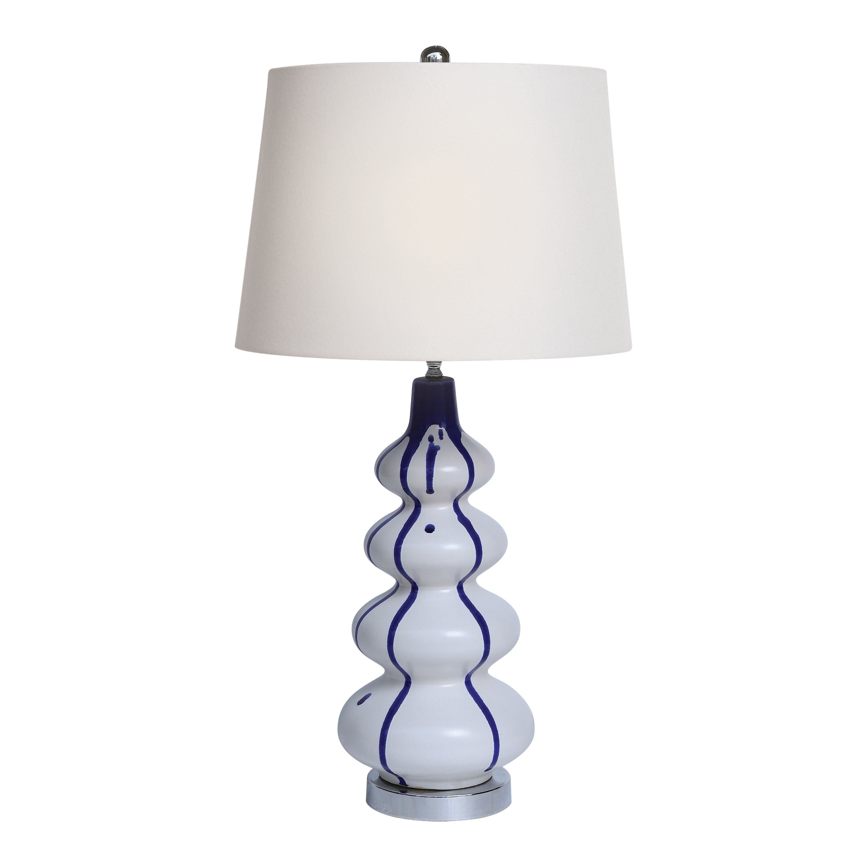 Bowered 28" High 1-Light Table Lamp