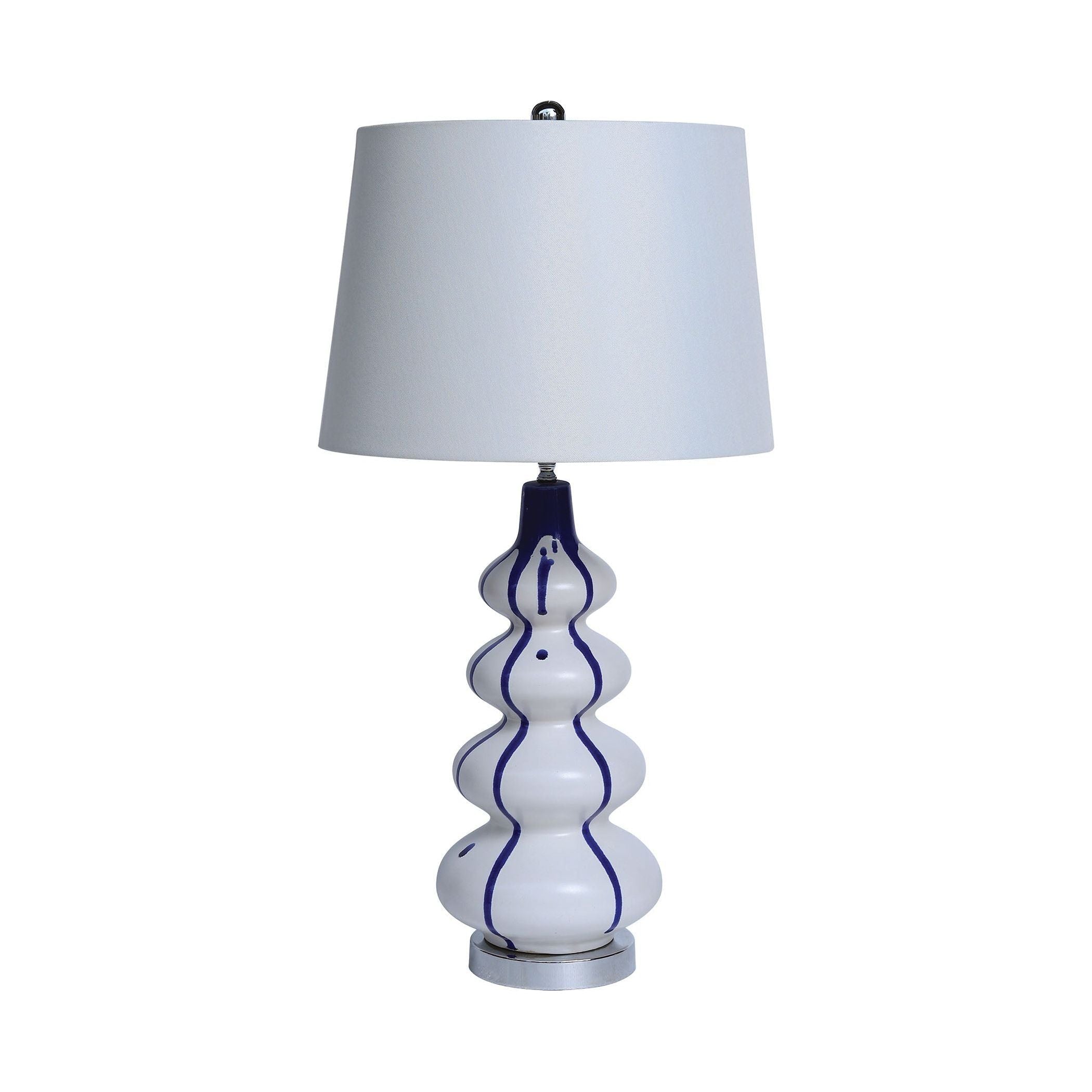 Bowered 28" High 1-Light Table Lamp