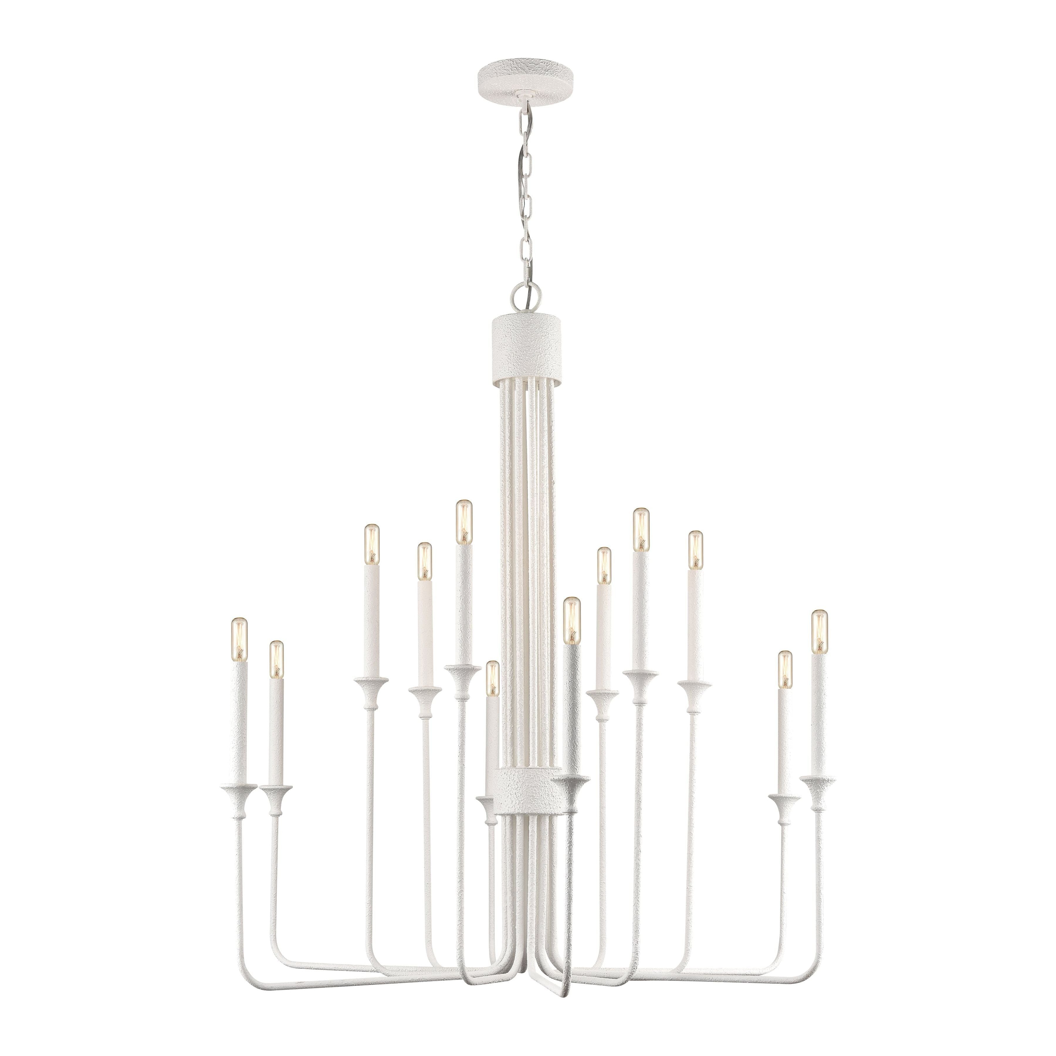 Edward 36" Wide 12-Light Chandelier