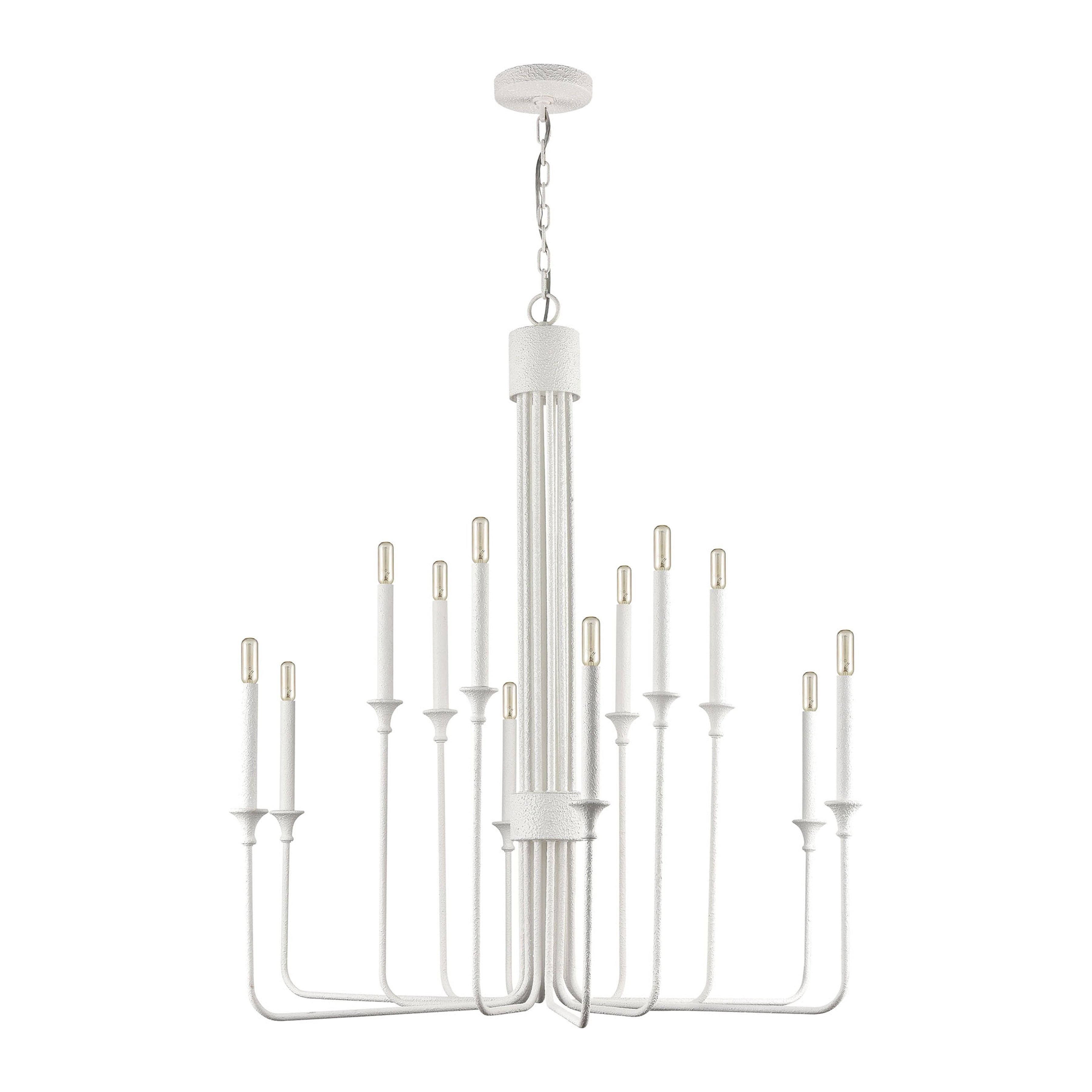 Edward 36" Wide 12-Light Chandelier