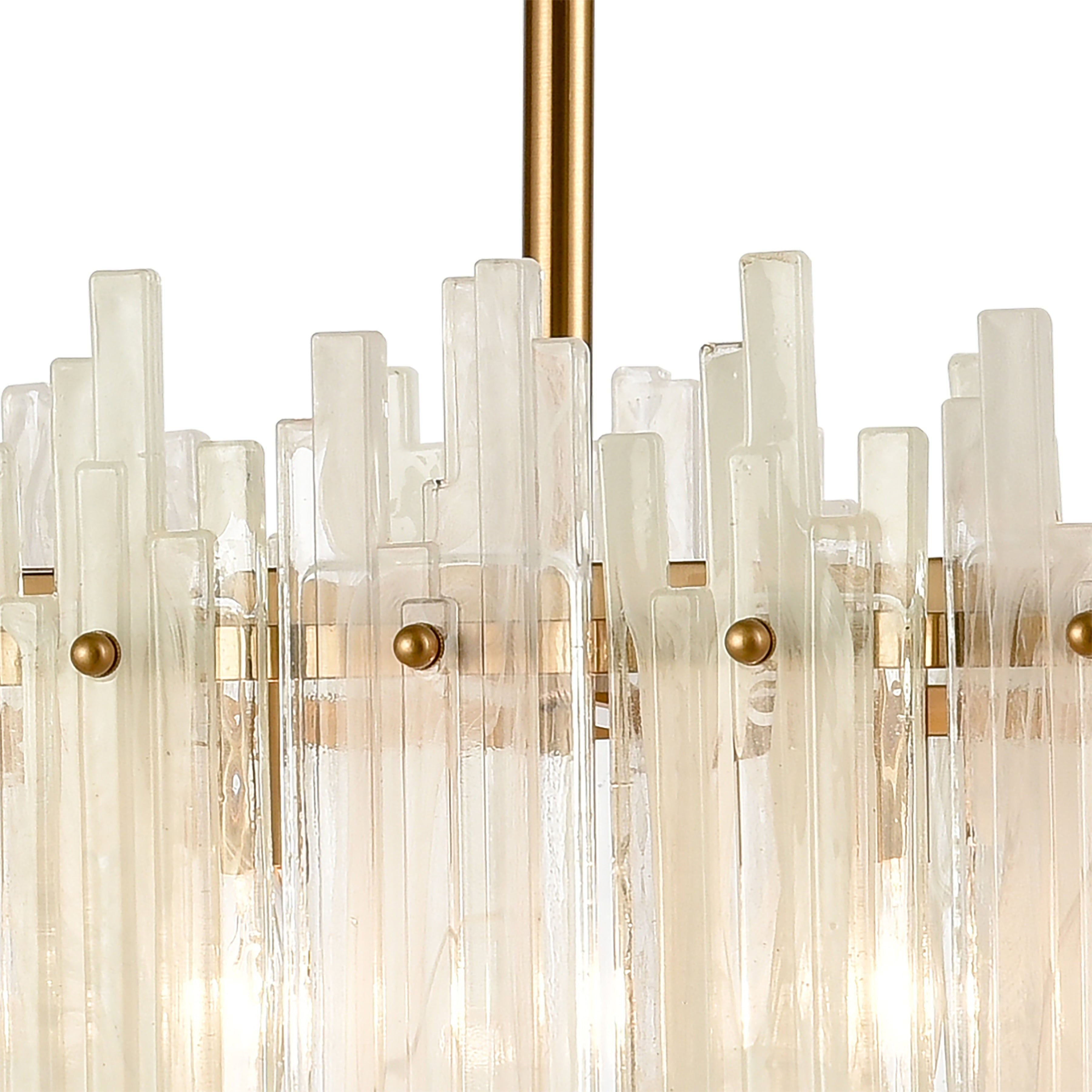 Brinicle 36" Wide 6-Light Linear Chandelier