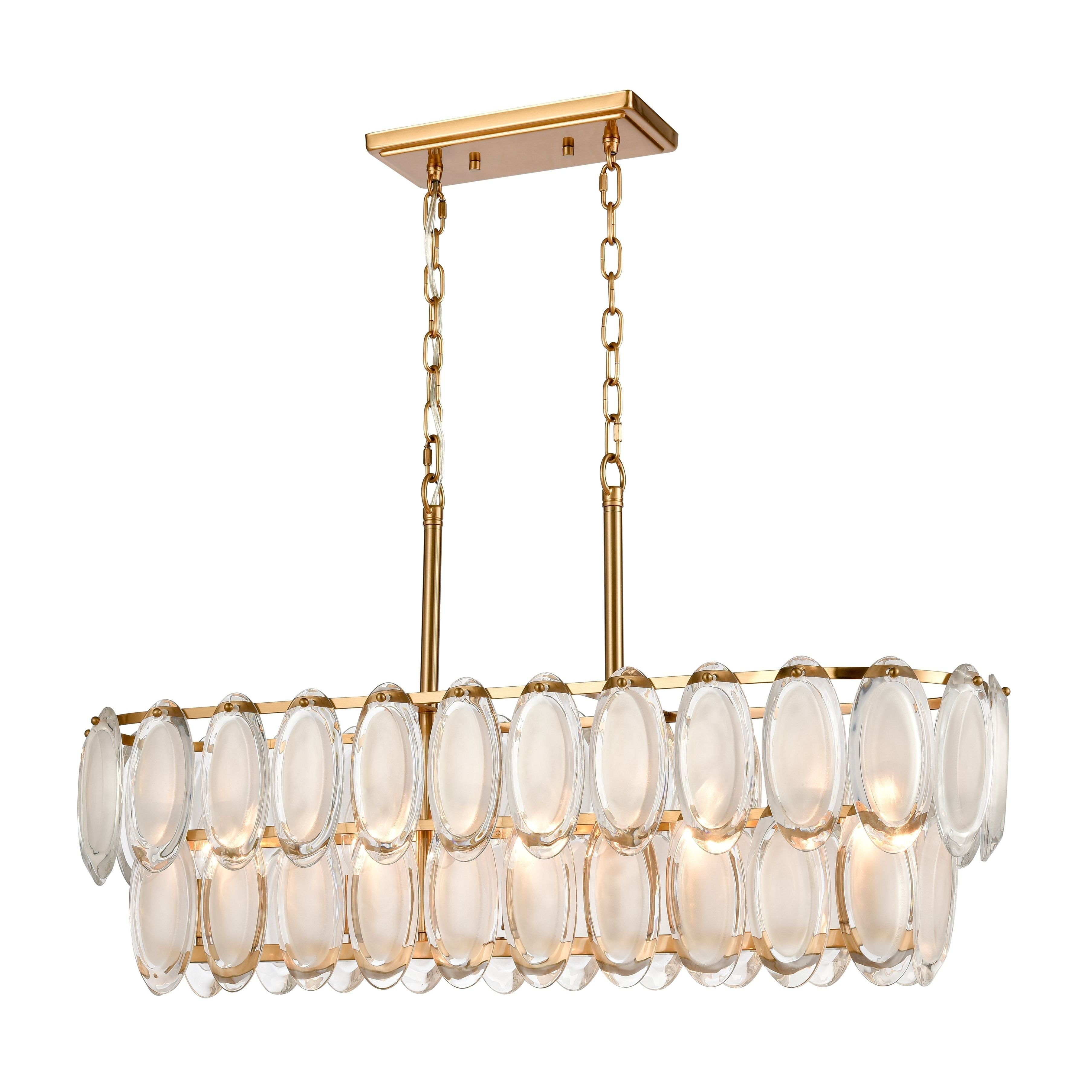 Curiosity 32" Wide 5-Light Linear Chandelier