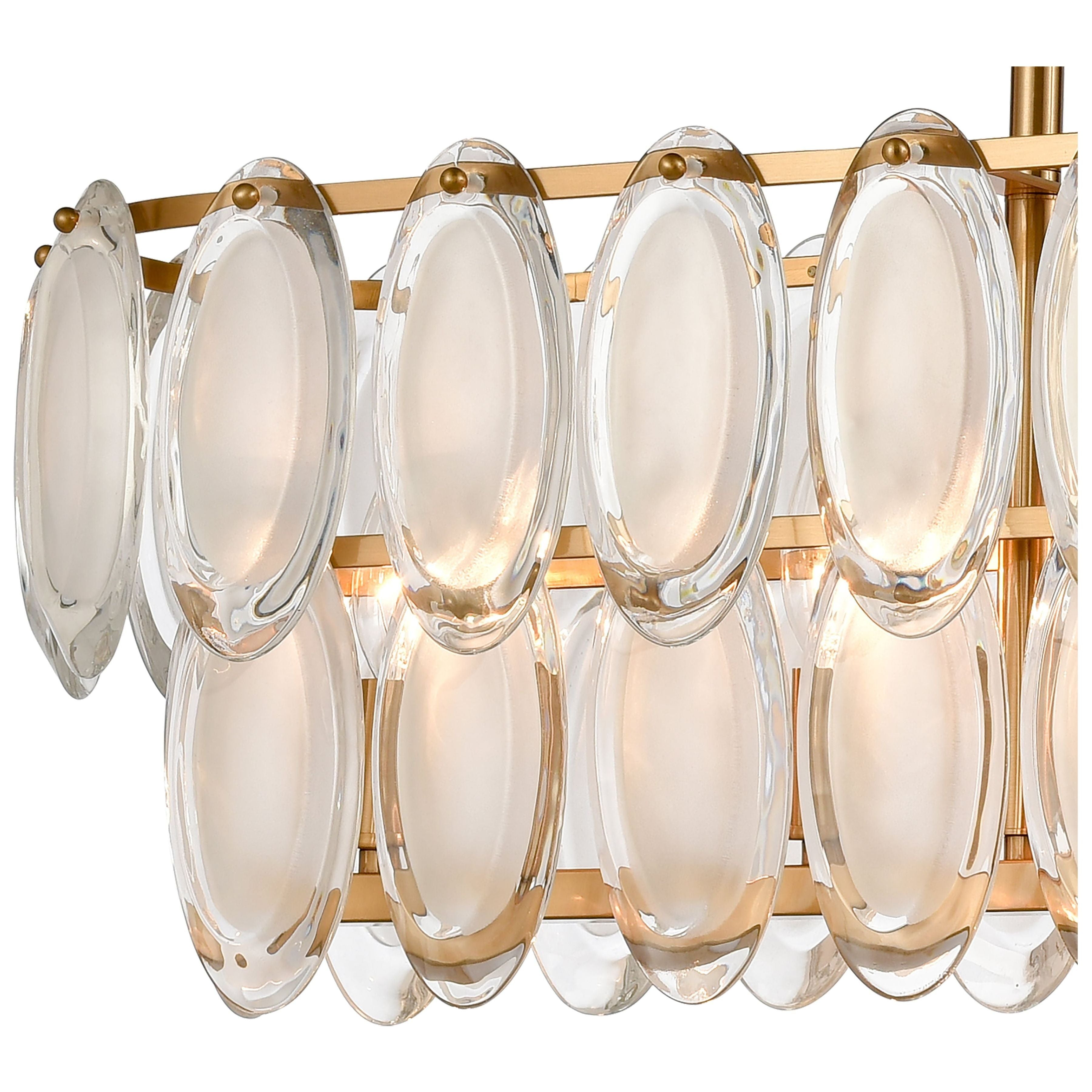 Curiosity 32" Wide 5-Light Linear Chandelier