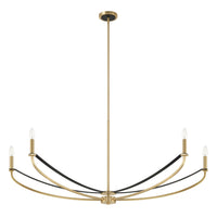 Sussex 47" 4-Light Linear Chandelier