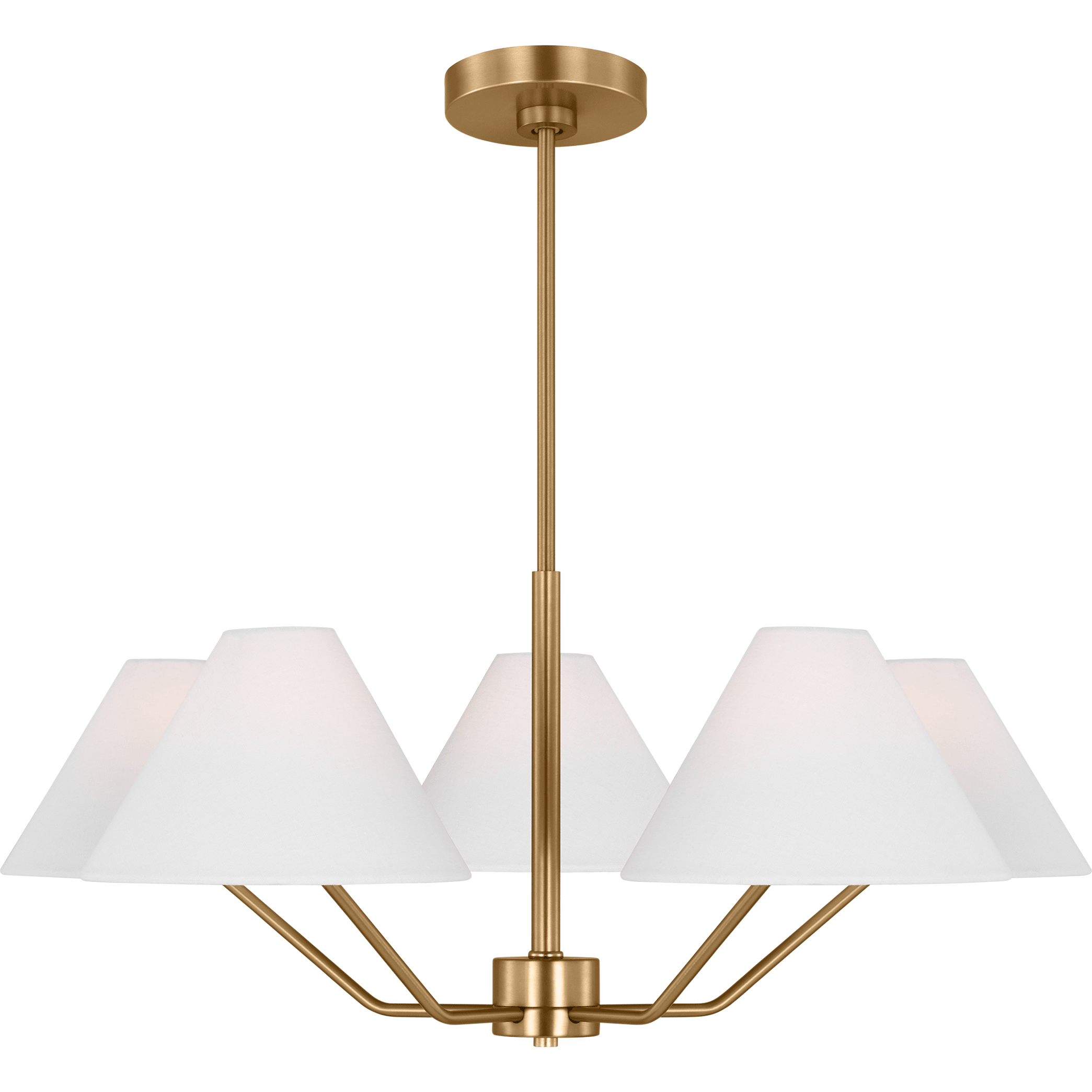 Visual Comfort Studio Collection - Burke 5-Light Medium Chandelier - Lights Canada