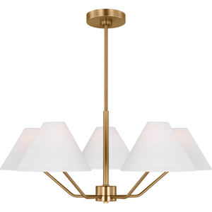 Visual Comfort Studio Collection - Burke 5-Light Medium Chandelier - Lights Canada