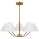 Visual Comfort Studio Collection - Burke 5-Light Medium Chandelier - Lights Canada