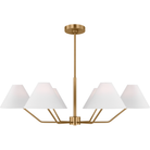Visual Comfort Studio Collection - Burke 6-Light Large Chandelier - Lights Canada