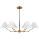 Visual Comfort Studio Collection - Burke 6-Light Large Chandelier - Lights Canada
