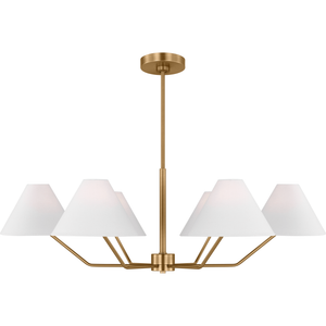 Visual Comfort Studio Collection - Burke 6-Light Large Chandelier - Lights Canada