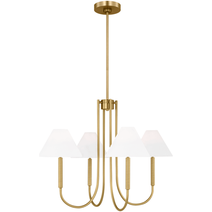 Visual Comfort Studio Collection - Porteau 4-Light Medium Chandelier - Lights Canada