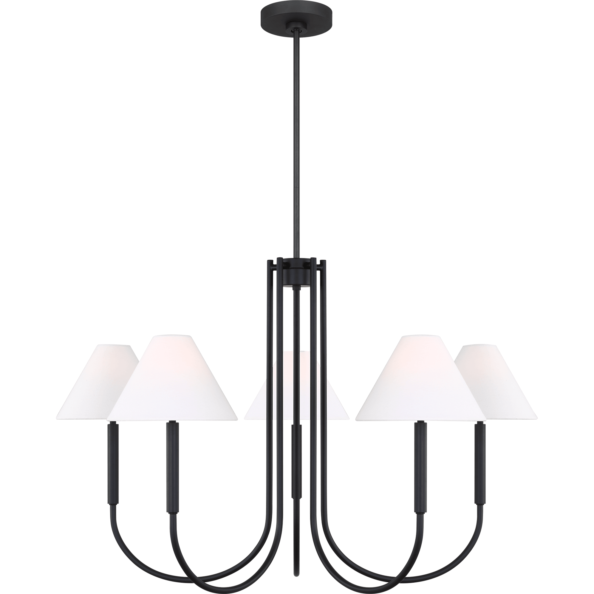 Visual Comfort Studio Collection - Porteau 5-Light Large Chandelier - Lights Canada