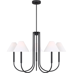 Visual Comfort Studio Collection - Porteau 5-Light Large Chandelier - Lights Canada