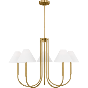 Visual Comfort Studio Collection - Porteau 5-Light Large Chandelier - Lights Canada