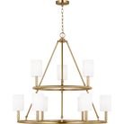 Visual Comfort Studio Collection - Egmont 9-Light XL Chandelier - Lights Canada