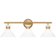 Visual Comfort Studio Collection - Belcarra 3-Light Large Bath - Lights Canada