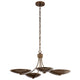 Palmela 32" 4-Light XL Convertible Chandelier