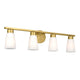 Stamos 31.25" 4-Light Vanity Light