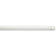 12" Single Threaded Ceiling Fan Downrod