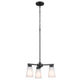 Stamos 18" 3-Light Chandelier