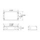 60W 24V Dimmable Hardwired Driver (Two Outputs)